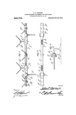Primary view of object titled 'Cotton-Blocking Attachment for Cultivators'.