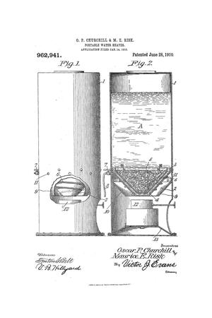Primary view of object titled 'Portable Water-Heater.'.