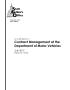 Report: An Audit Report on Contract Management at the Department of Motor Veh…