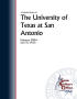 Report: A Financial Review of The University of Texas at San Antonio