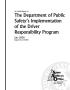 Primary view of An Audit Report on the Department of Public Safety's Implementation of the Driver Responsibility Program