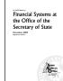 Report: An Audit Report on Financial Systems at the Office of the Secretary o…