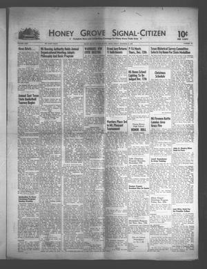 Primary view of object titled 'Honey Grove Signal-Citizen (Honey Grove, Tex.), Vol. 72, No. 49, Ed. 1 Friday, December 13, 1963'.