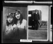 Photograph: Portrait of Sisters; Man by Car