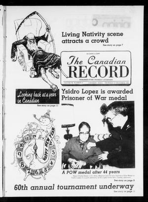 Primary view of object titled 'The Canadian Record (Canadian, Tex.), Vol. 98, No. 52, Ed. 1 Thursday, December 29, 1988'.