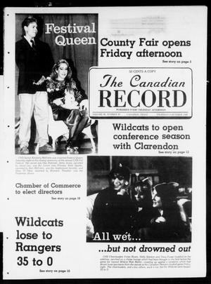 Primary view of object titled 'The Canadian Record (Canadian, Tex.), Vol. 98, No. 40, Ed. 1 Thursday, October 6, 1988'.