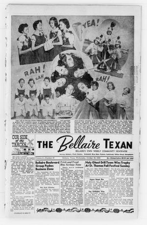 Primary view of object titled 'The Bellaire Texan (Bellaire, Tex.), Vol. 2, No. 37, Ed. 1 Wednesday, October 26, 1955'.