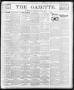 Primary view of The Gazette. (Raleigh, N.C.), Vol. 9, No. 37, Ed. 1 Saturday, October 30, 1897