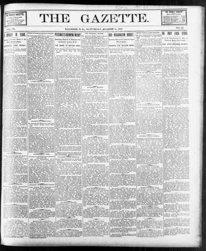 Primary view of object titled 'The Gazette. (Raleigh, N.C.), Vol. 9, No. 26, Ed. 1 Saturday, August 14, 1897'.