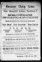 Primary view of Denison Daily News. (Denison, Tex.), Vol. 7, No. 110, Ed. 1 Friday, July 11, 1879