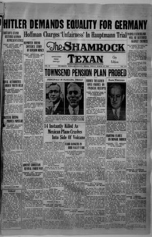 Primary view of object titled 'The Shamrock Texan (Shamrock, Tex.), Vol. 32, No. 276, Ed. 1 Friday, March 27, 1936'.