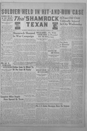 Primary view of object titled 'The Shamrock Texan (Shamrock, Tex.), Vol. 41, No. 23, Ed. 1 Thursday, October 12, 1944'.
