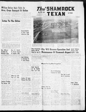 Primary view of object titled 'The Shamrock Texan (Shamrock, Tex.), Vol. 53, No. 12, Ed. 1 Thursday, July 12, 1956'.
