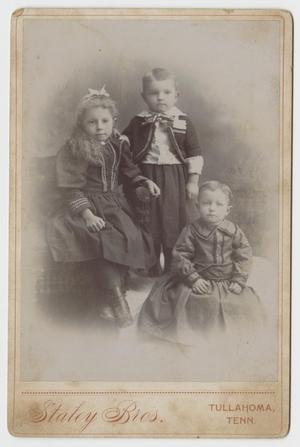 Primary view of object titled '[Portrait of Children]'.
