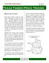 Primary view of Texas Timber Price Trends, Volume 30, Number 1, January/February 2012