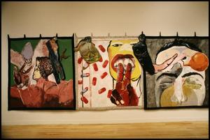 Primary view of object titled 'Francesco Clemente [Photograph DMA_1383-02]'.