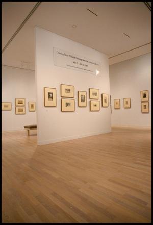 Primary view of object titled 'Drawing Near: Whistler Etchings from the Zelman Collection [Photograph DMA_1370-02]'.