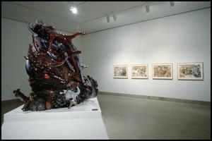 Primary view of object titled 'Luis Jimenez: Working Class Heroes, Images from the Popular Culture [Photograph DMA_1540-14]'.