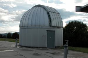 Primary view of object titled 'McDonald Observatory, Visitor's Center Public Observatory'.