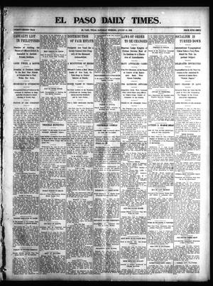 Primary view of El Paso Daily Times. (El Paso, Tex.), Vol. 22, Ed. 1 Saturday, August 16, 1902