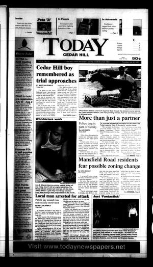 Primary view of object titled 'Today Cedar Hill (Duncanville, Tex.), Vol. 36, No. 19, Ed. 1 Thursday, July 26, 2001'.