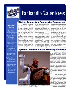 Primary view of object titled 'Panhandle Water News, April 2011'.