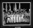 Primary view of Band Students with Flags