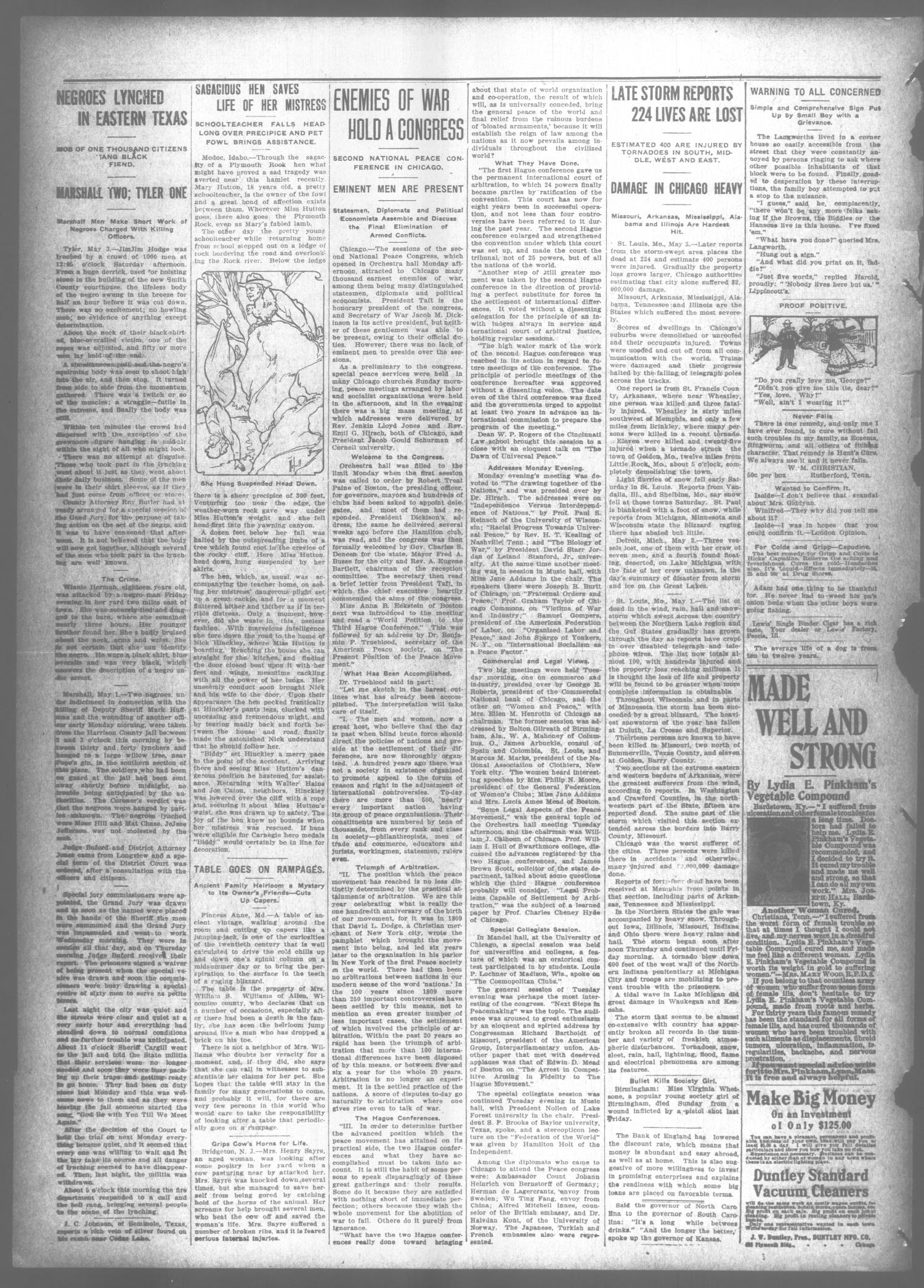 The Lancaster Herald. (Lancaster, Tex.), Vol. 22, No. 14, Ed. 1 Friday, May 7, 1909
                                                
                                                    [Sequence #]: 6 of 8
                                                