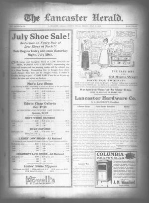 Primary view of object titled 'The Lancaster Herald. (Lancaster, Tex.), Vol. 33, No. 25, Ed. 1 Friday, July 11, 1919'.