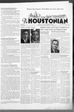 Primary view of object titled 'The Houstonian (Huntsville, Tex.), Vol. 28, No. 21, Ed. 1 Thursday, April 24, 1941'.