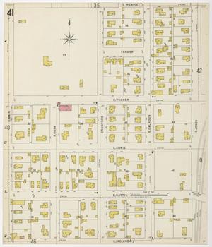 Primary view of object titled 'Fort Worth 1898 Sheet 41'.