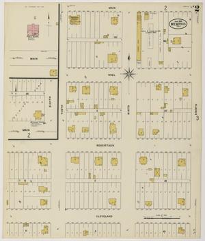 Primary view of object titled 'Memphis 1908 Sheet 2'.