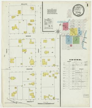 Primary view of object titled 'Columbus 1900 Sheet 1'.