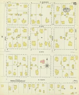 Primary view of object titled 'Bonham 1909 Sheet 15'.