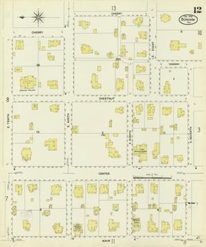 Primary view of object titled 'Bonham 1909 Sheet 12'.