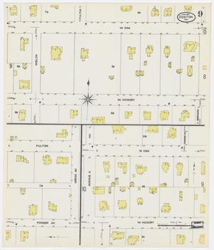 Primary view of object titled 'Denton 1907 Sheet 9'.