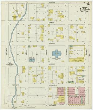 Primary view of object titled 'Clarksville 1896 Sheet 2'.