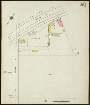 Primary view of object titled 'Dallas 1922 Sheet 302'.