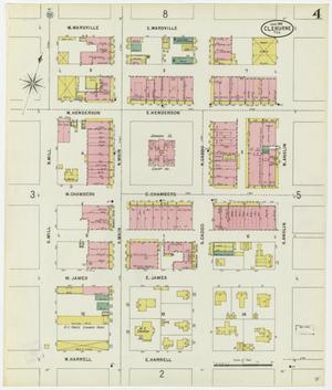 Primary view of object titled 'Cleburne 1898 Sheet 4'.