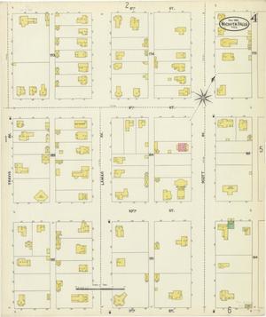 Primary view of object titled 'Wichita Falls 1904 Sheet 4'.