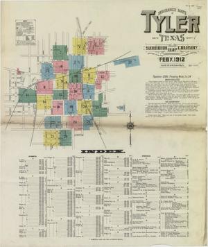 Primary view of object titled 'Tyler 1912 Sheet 1'.