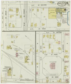 Primary view of object titled 'Corsicana 1889 Sheet 6'.
