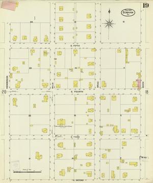 Primary view of object titled 'Bonham 1909 Sheet 19'.