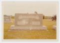Photograph: [Headstone of Hazel and Lt. Col. Earl Sutherlin]