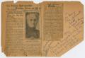 Primary view of [News Clippings: Deaths of Mrs. Edwards and Mrs. Dodd]