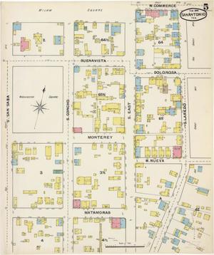 Primary view of San Antonio 1892 Sheet 5