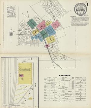 Primary view of object titled 'Navasota 1912 Sheet 1'.