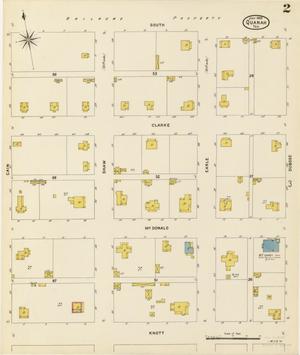 Primary view of object titled 'Quanah 1908 Sheet 2'.