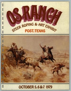 OS Ranch Steer Roping & Art Exhibit, October 5-7, 1979