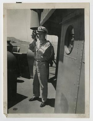 Primary view of object titled '[Photograph of Lieutenant Kline]'.